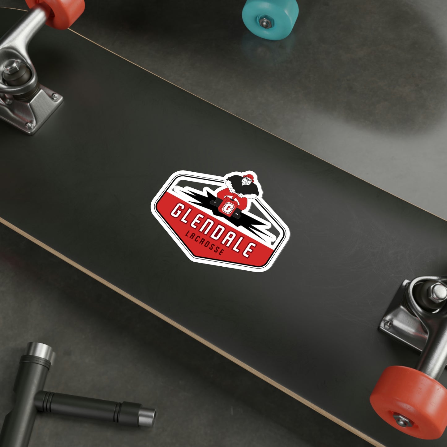 Glendale HS Lacrosse Die-Cut Stickers