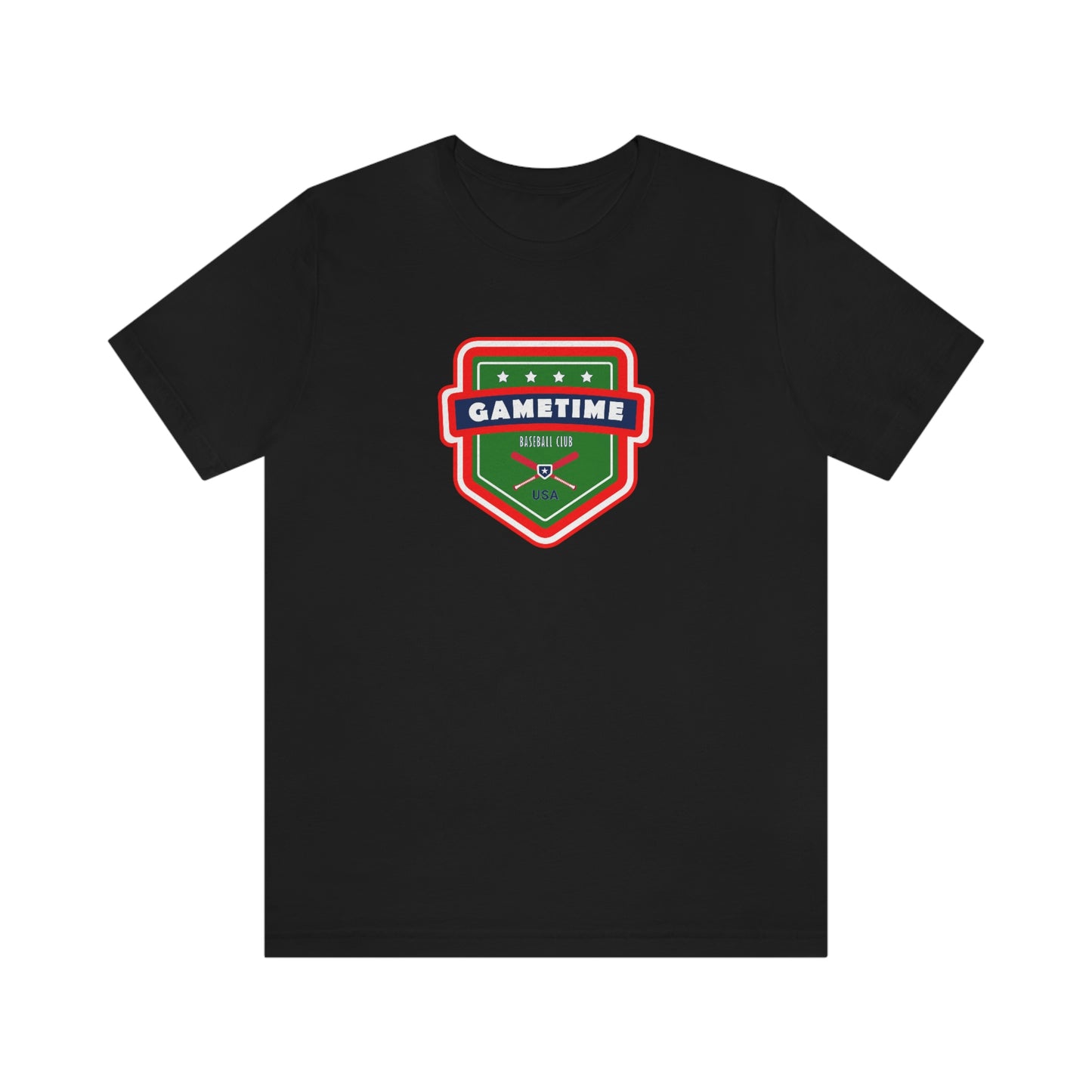 Adult Gametime Baseball Club Bella + Canvas Short Sleeve Cotton Tee