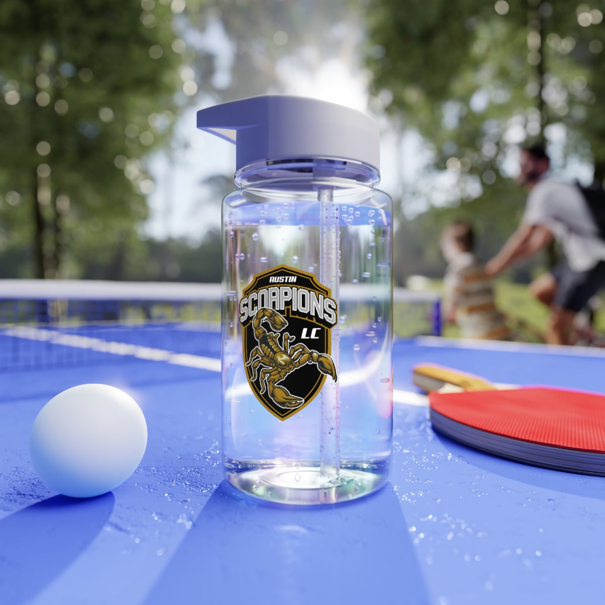 Austin Scorpions Tritan Water Bottle