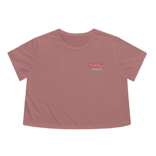 Women's Maryville Lacrosse Flowy Cropped Tee