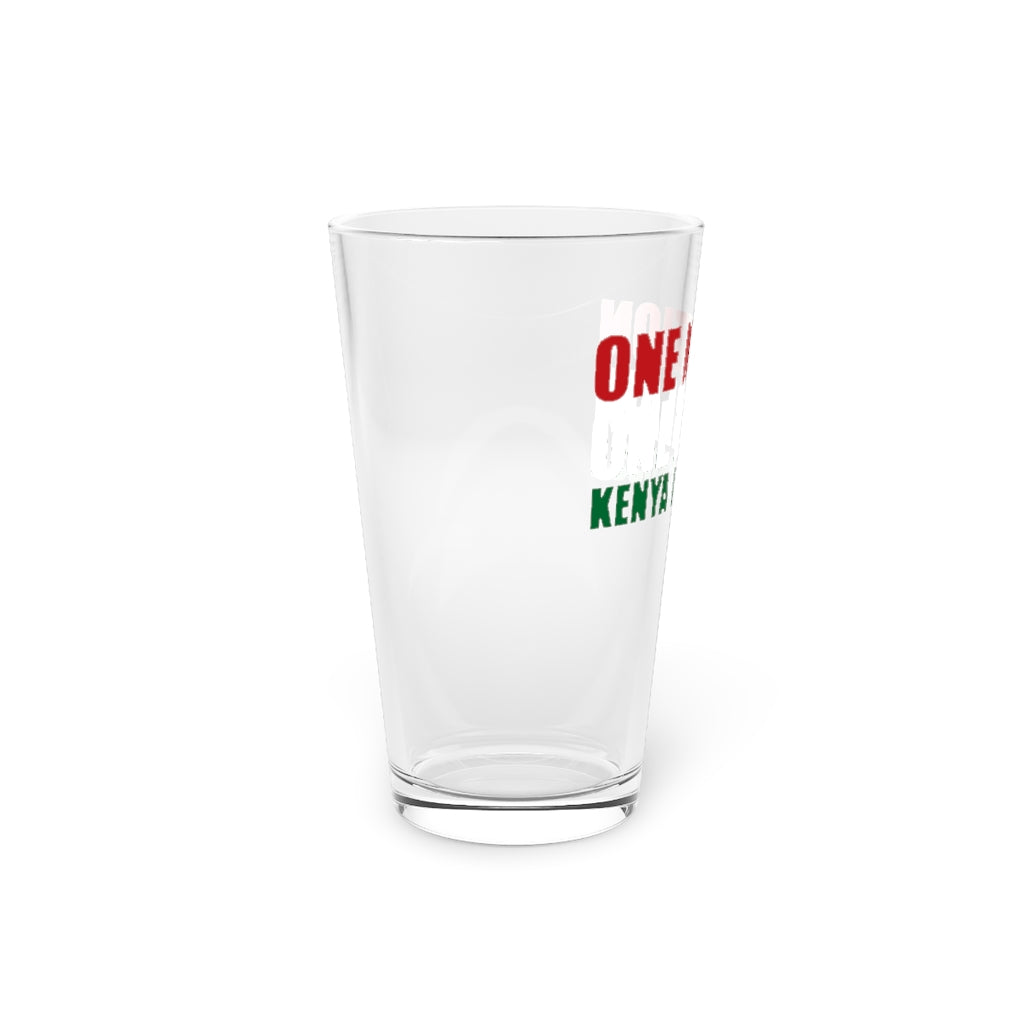 Kenya Lacrosse Pint Glass (16oz)