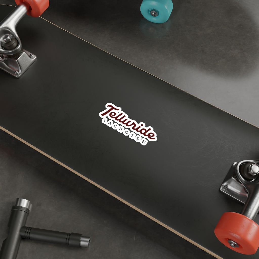 Telluride Lacrosse Die-Cut Sticker