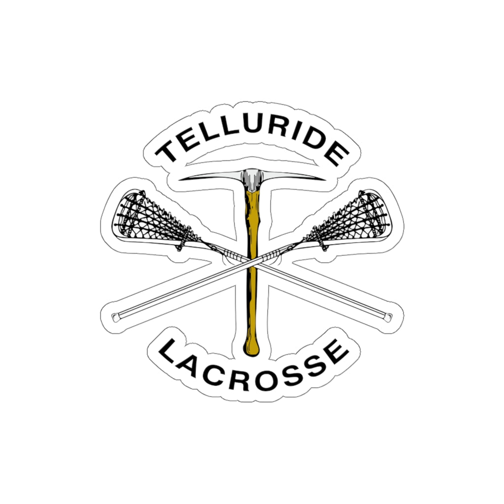 Telluride Lacrosse Die-Cut Sticker