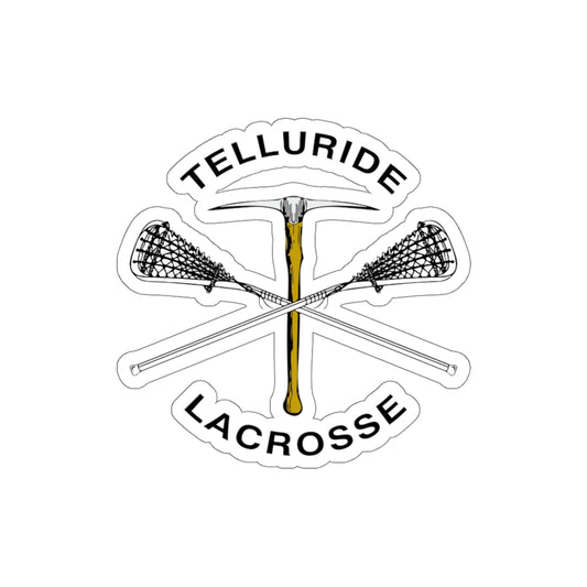 Telluride Lacrosse Die-Cut Sticker