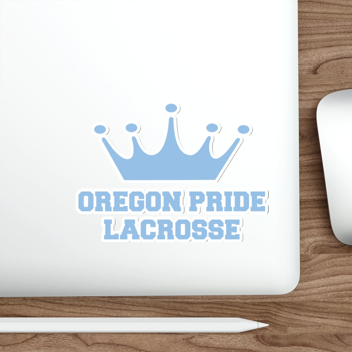 Oregon Pride Lacrosse Die-Cut Stickers