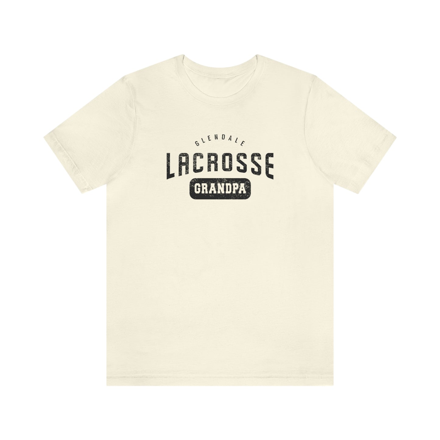 Adult Glendale HS Lacrosse Bella + Canvas Short Sleeve Cotton Tee - Grandpa