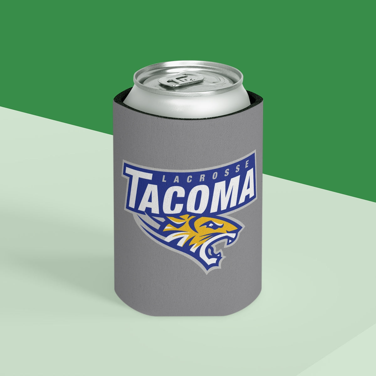Tacoma Tigers Lacrosse Can Cooler 3-pack