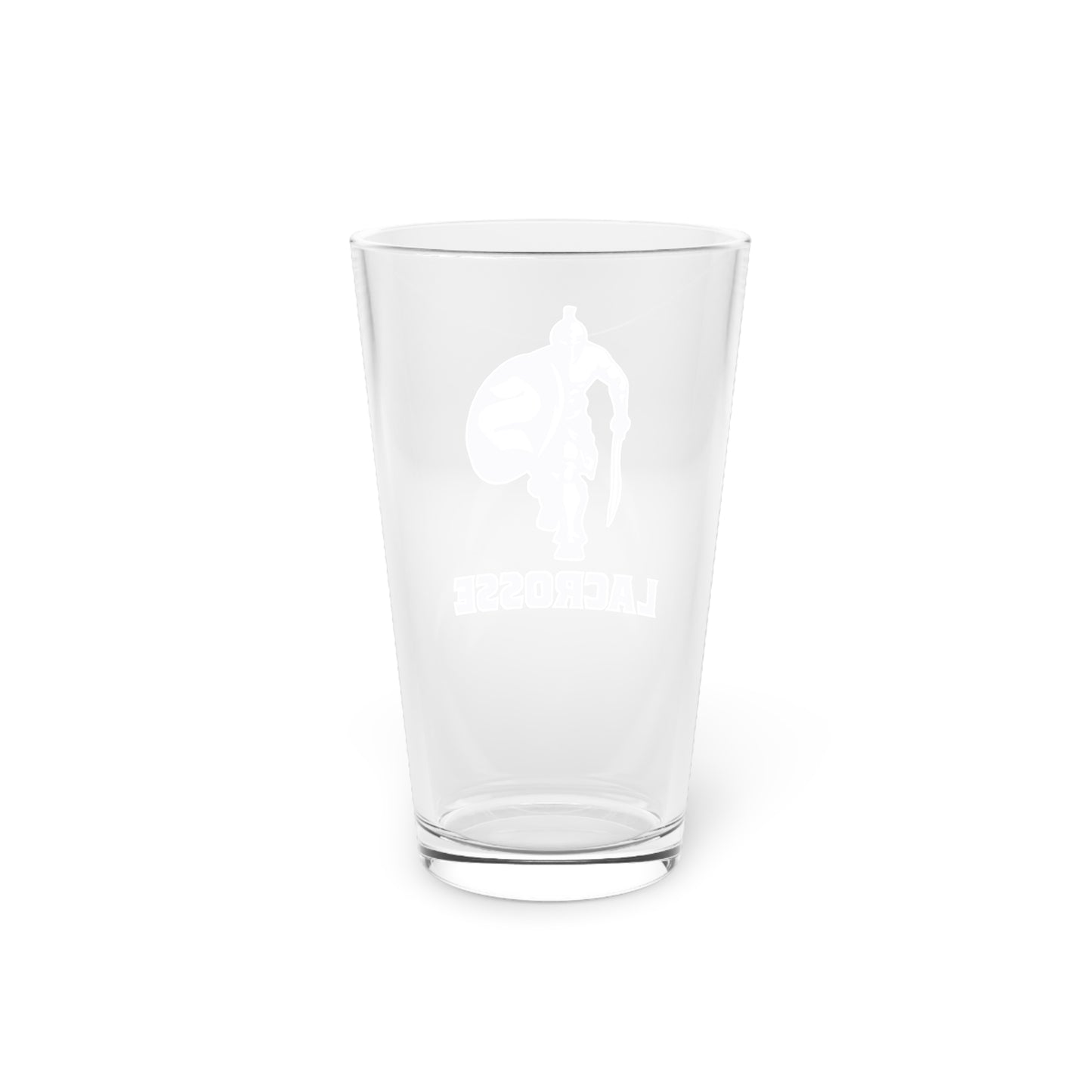 Sumner Spartans Lacrosse Pint Glass - 16oz