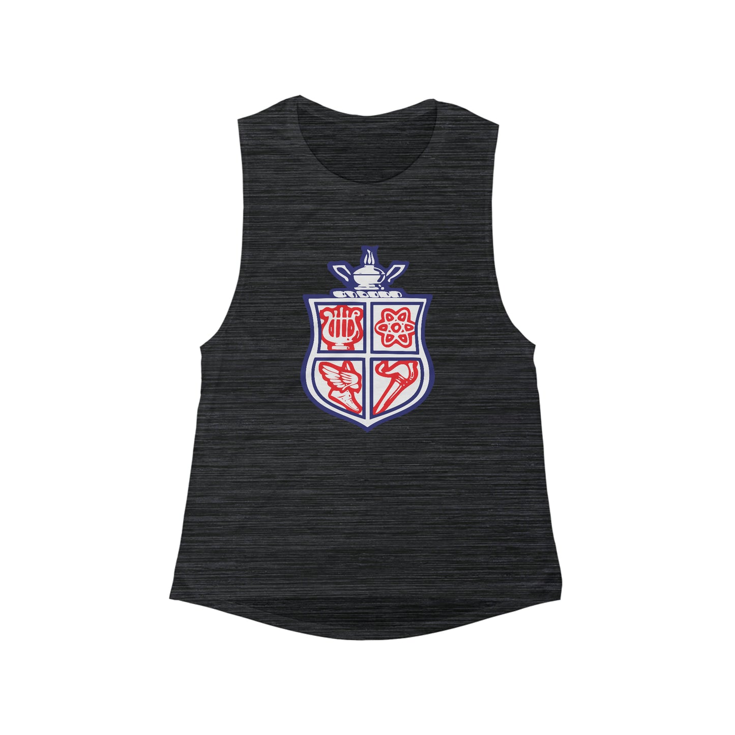 Women's Simley Spartans Bella + Canvas Flowy Scoop Muscle Tank