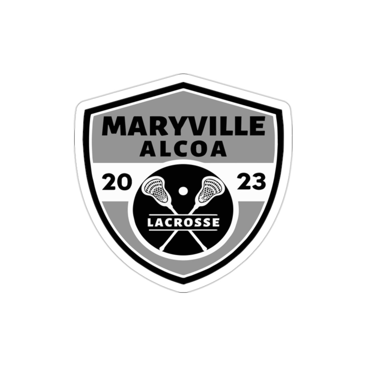 Maryville Lacrosse Die-Cut Stickers