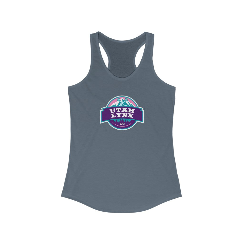 Women's Utah Lynx Next Level Racerback Tank