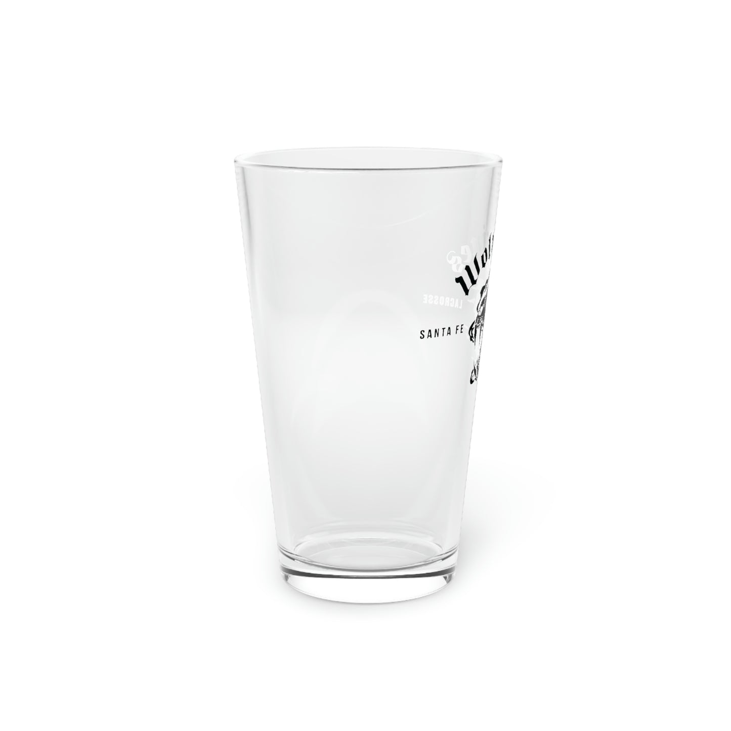 Santa Fe Lacrosse Pint Glass - 16oz
