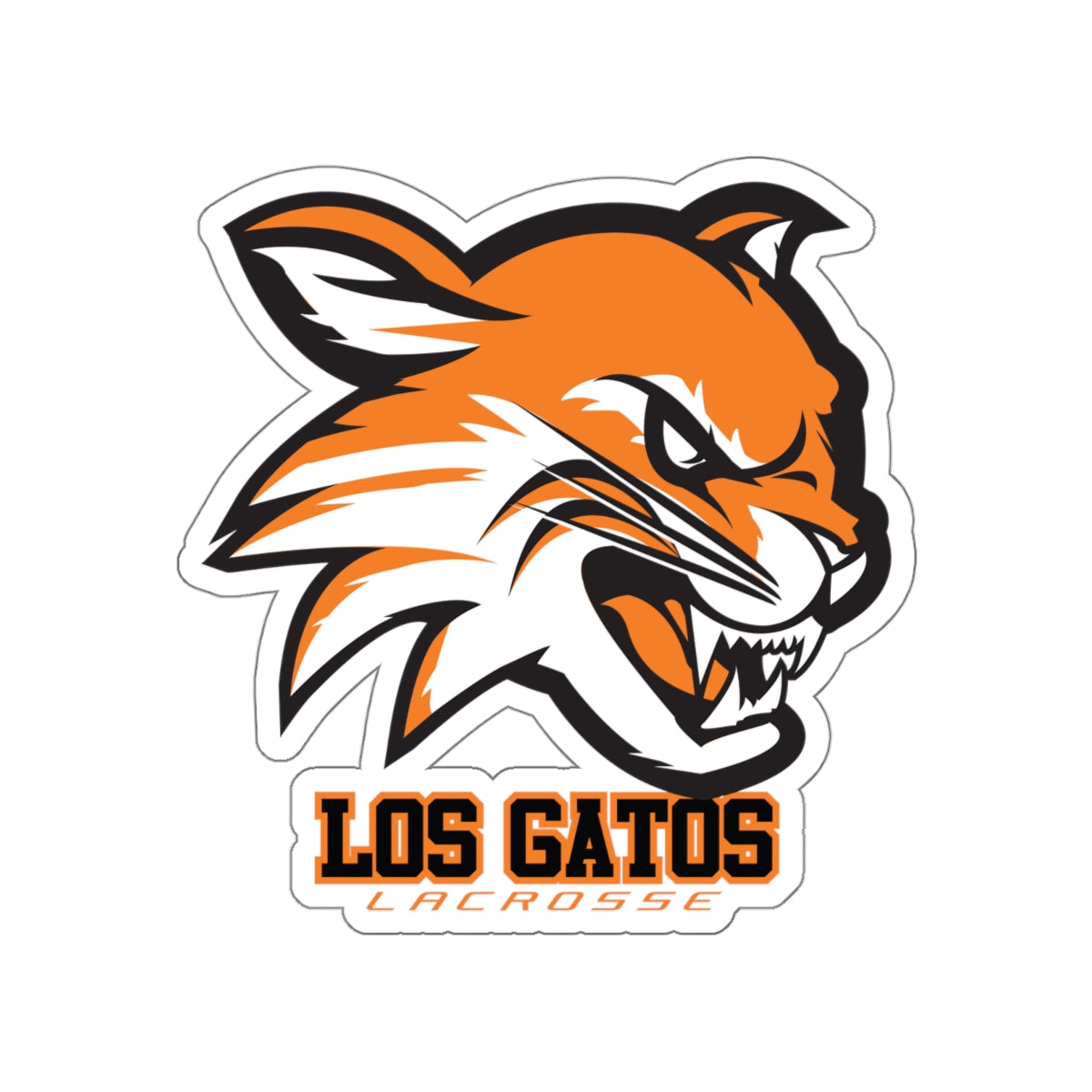 Los Gatos Die-Cut Sticker