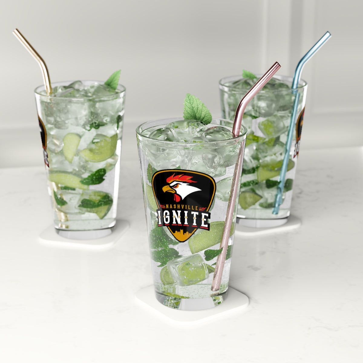 Nashville Ignite Pint Glass - 16oz