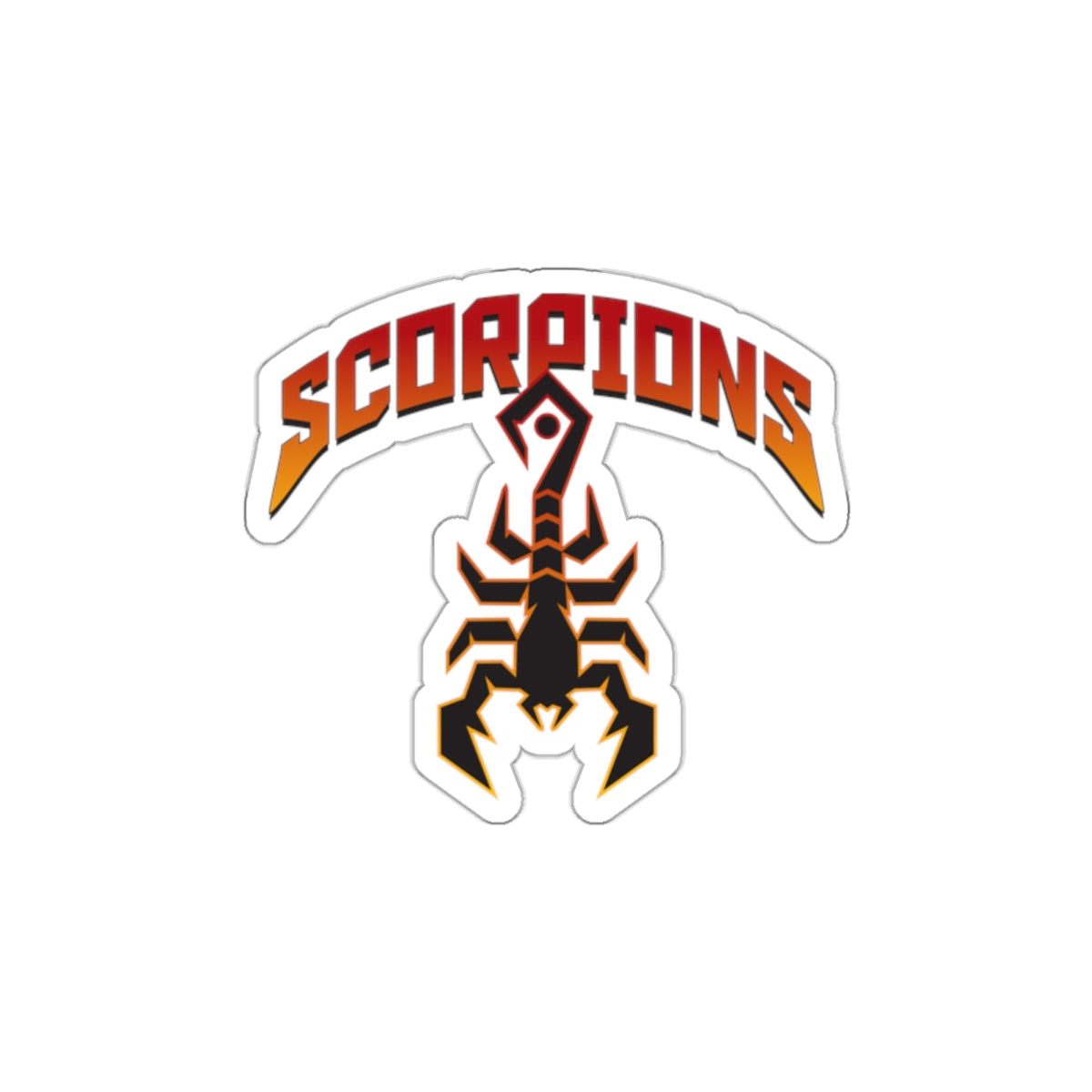 Scorpions LC Die-Cut Stickers