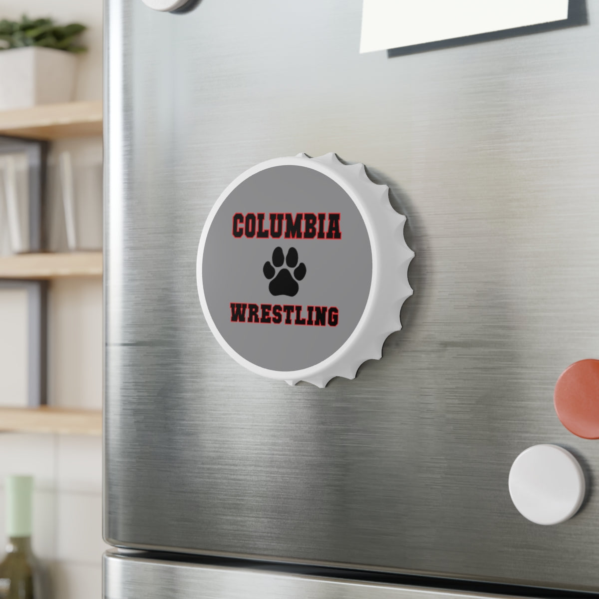 Columbia Wrestling Bottle Opener