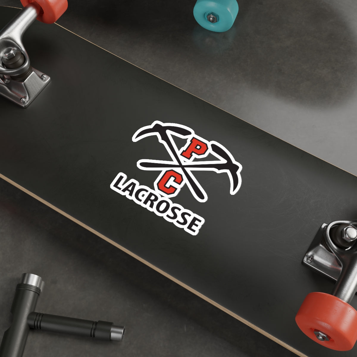 PCHS Boys Lacrosse Die-Cut Stickers