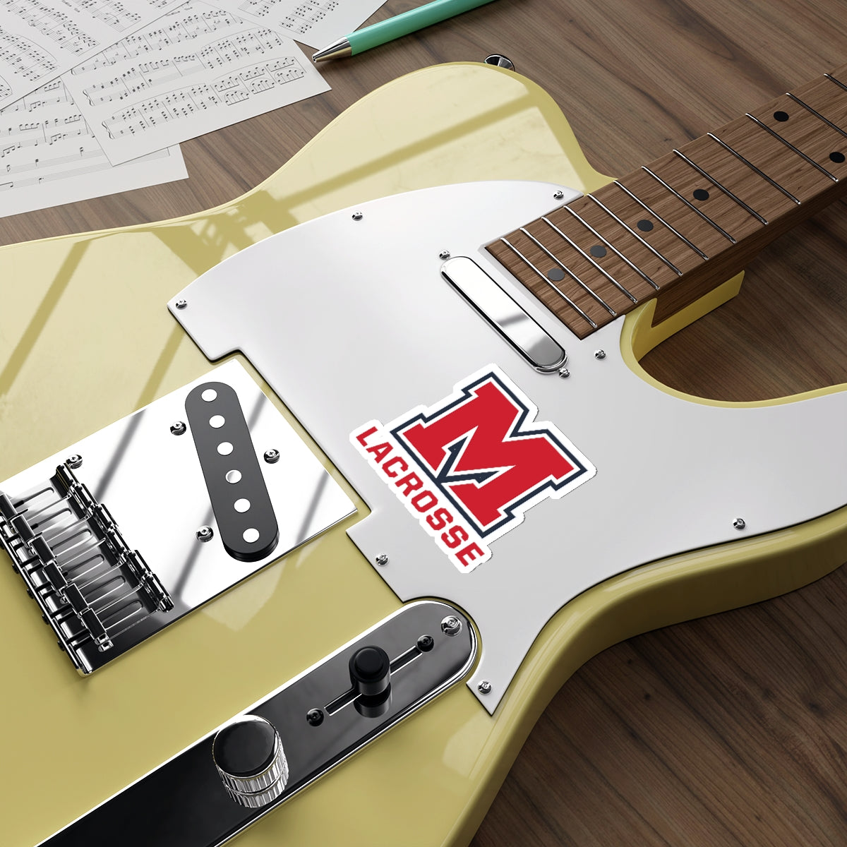 BMHS Lacrosse Die-Cut Sticker