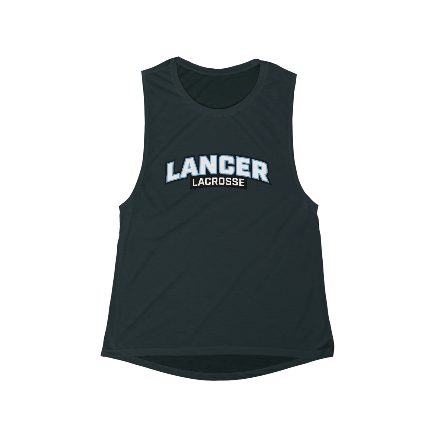 Women's Lancer Lacrosse Bella + Canvas Flowy Scoop Muscle Tank