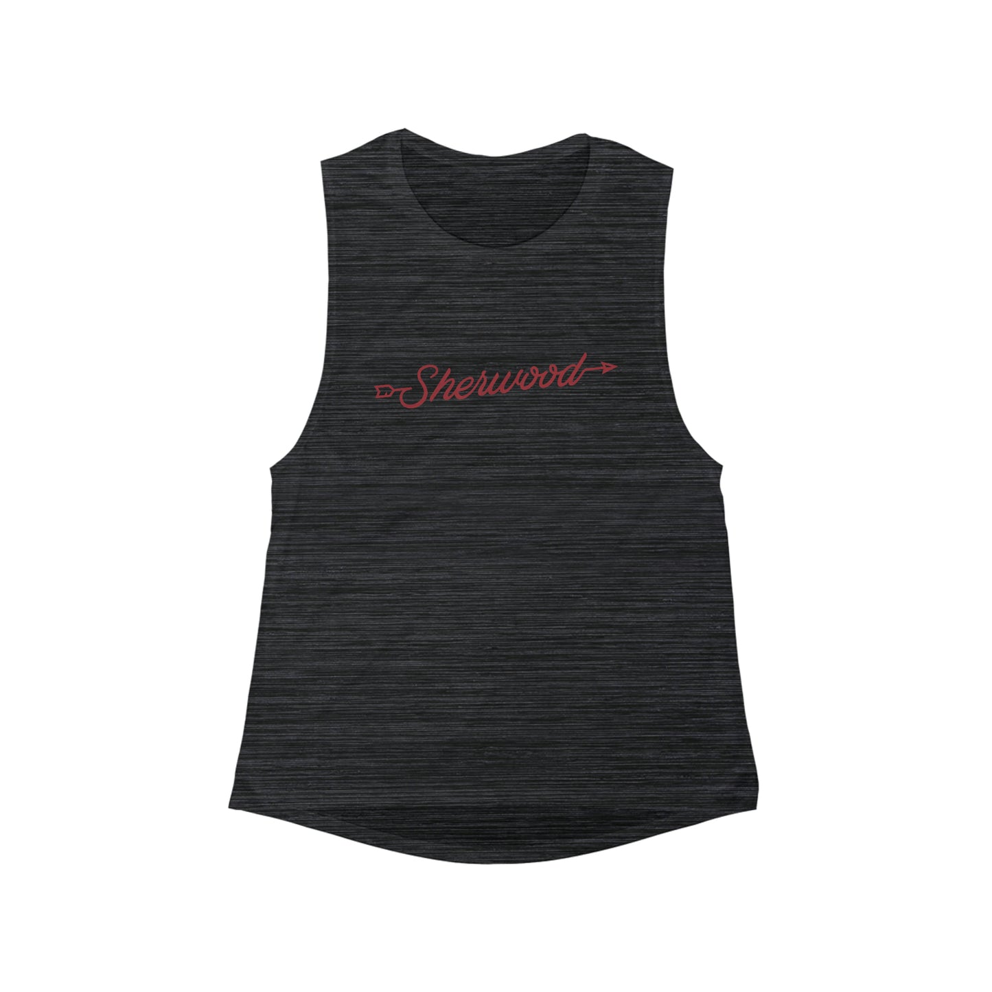Women's Sherwood Lacrosse Bella + Canvas Flowy Scoop Muscle Tank