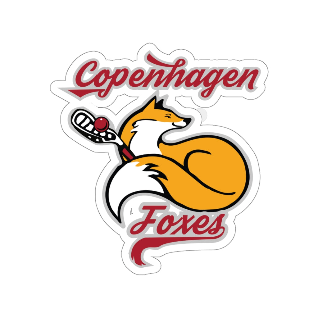 Copenhagen Foxes Die-Cut Stickers