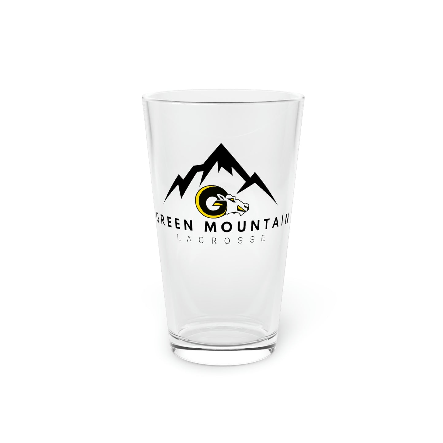 Green Mountain Lacrosse Pint Glass - 16oz