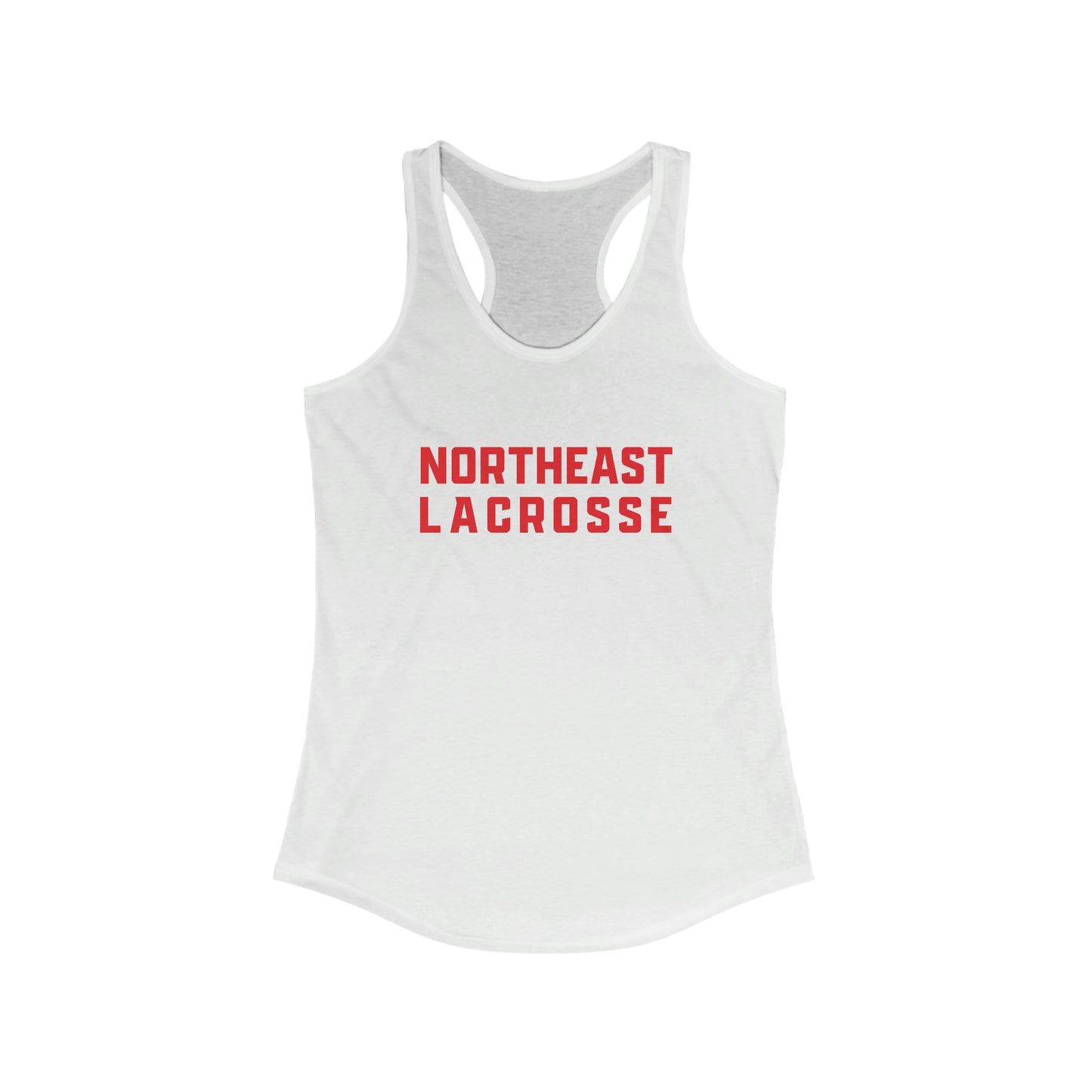 Women's NEHI Lax Next Level Racerback Tank