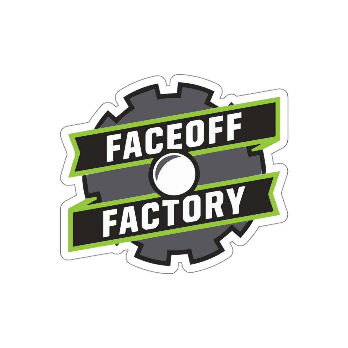 Faceoff Factory Die-Cut Stickers
