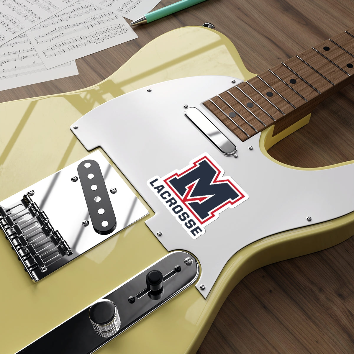 BMHS Lacrosse Die-Cut Sticker