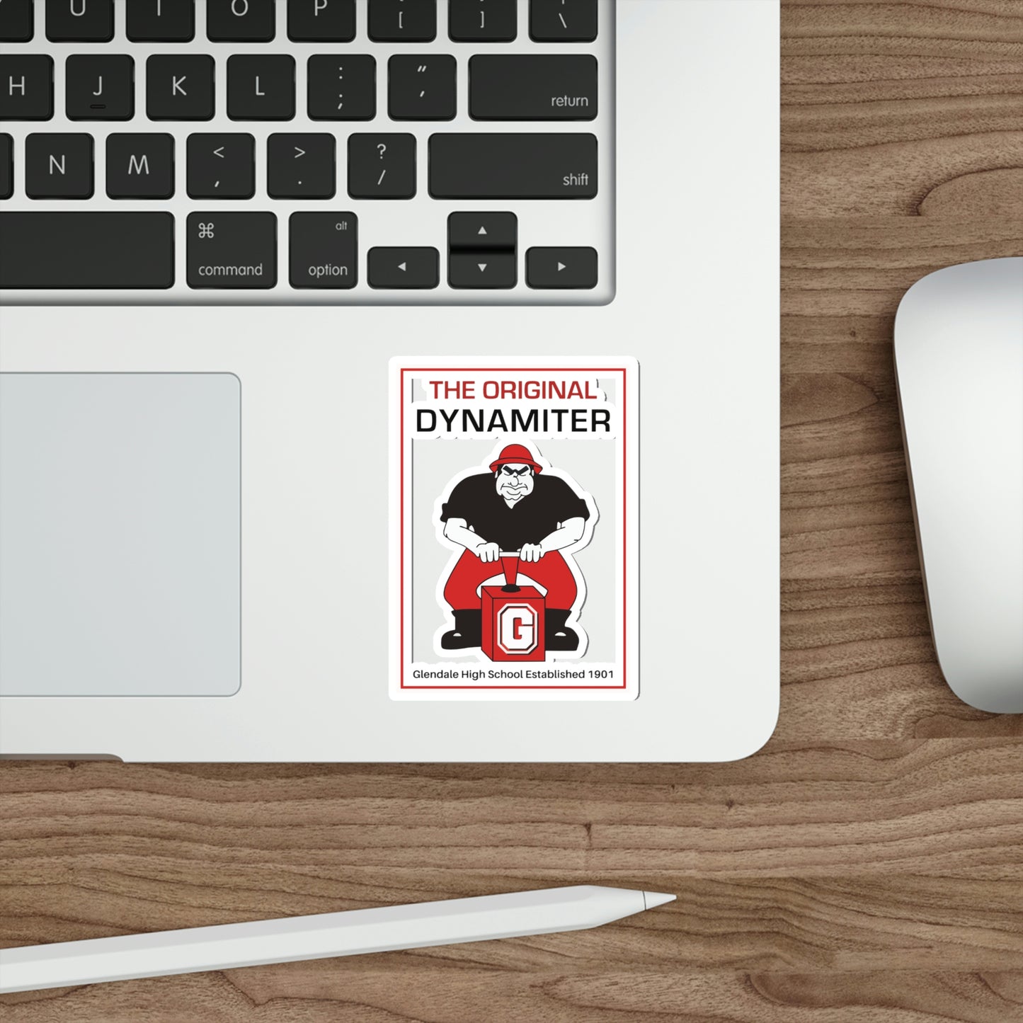 Glendale HS Lacrosse Die-Cut Stickers