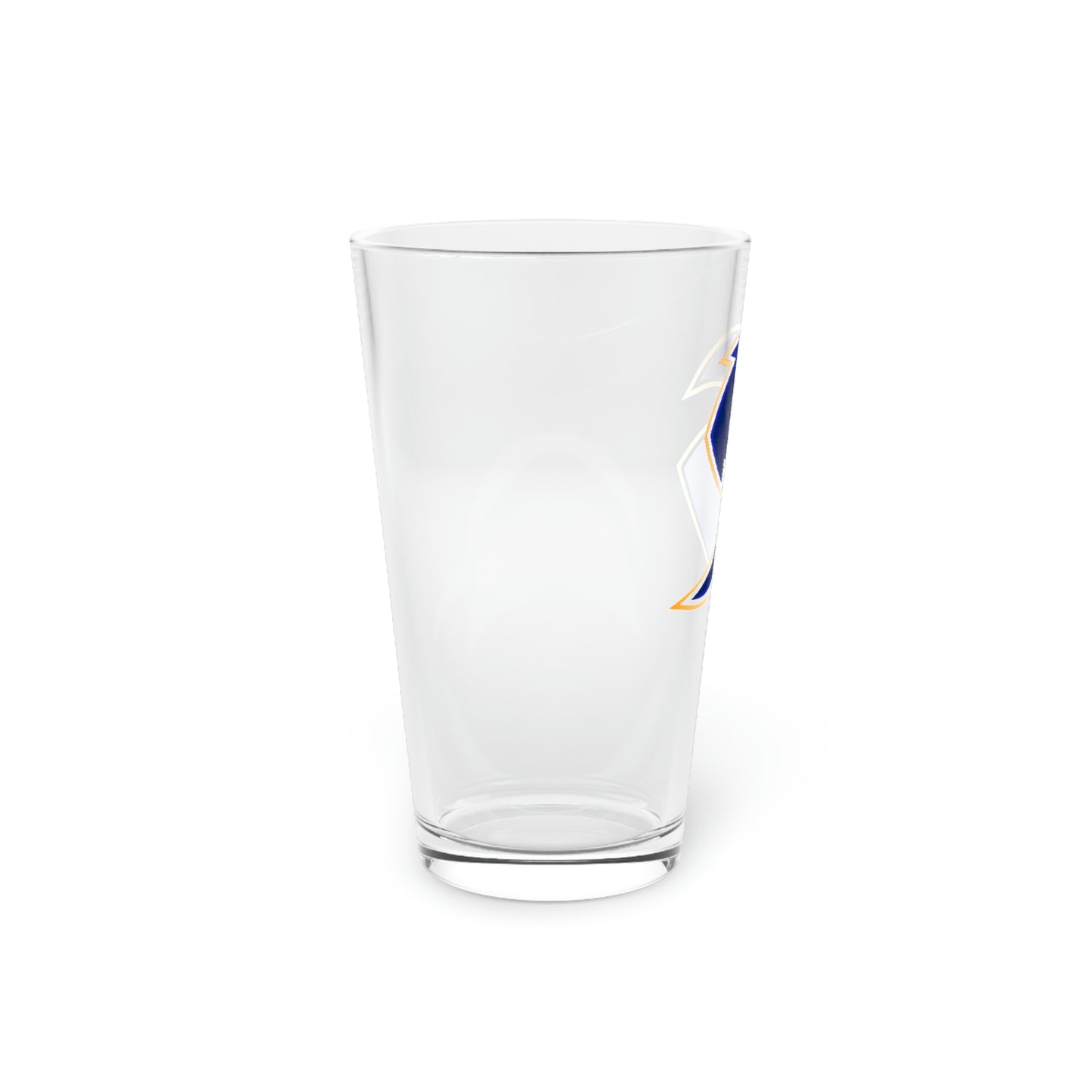 Salt Lake Storm Lacrosse Pint Glass - 16oz