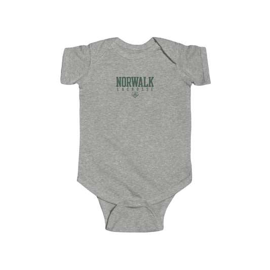 Infant Norwalk Lacrosse Bella + Canvas Onesie
