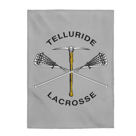 Telluride Lacrosse Velveteen Plush Blanket
