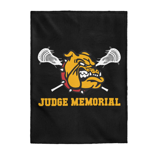 Judge Lax Velveteen Plush Blanket