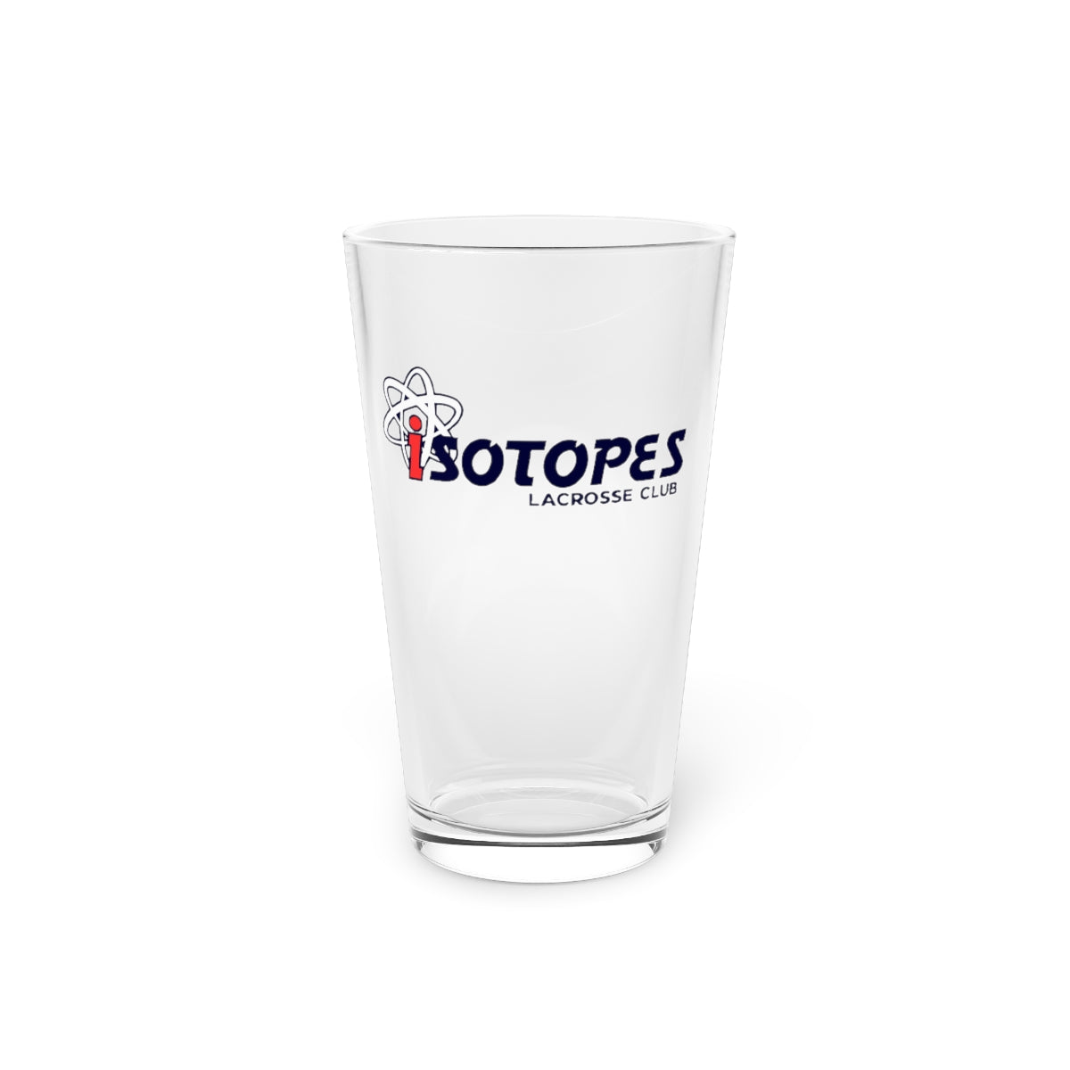 Isotopes Lacrosse Pint Glass
