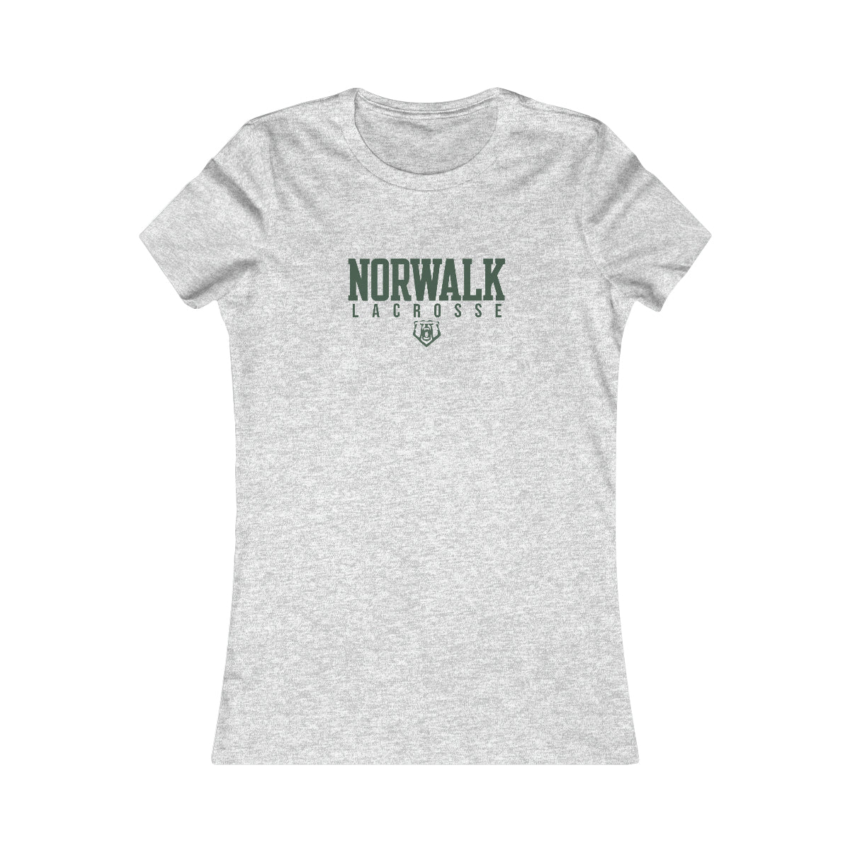Women's Norwalk Lacrosse Bella + Canvas Short Sleeve Cotton Tee