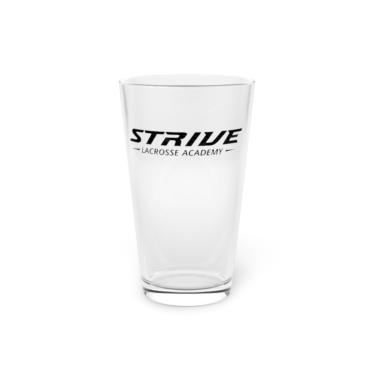 Strive Lacrosse Academy Pint Glass - 16oz