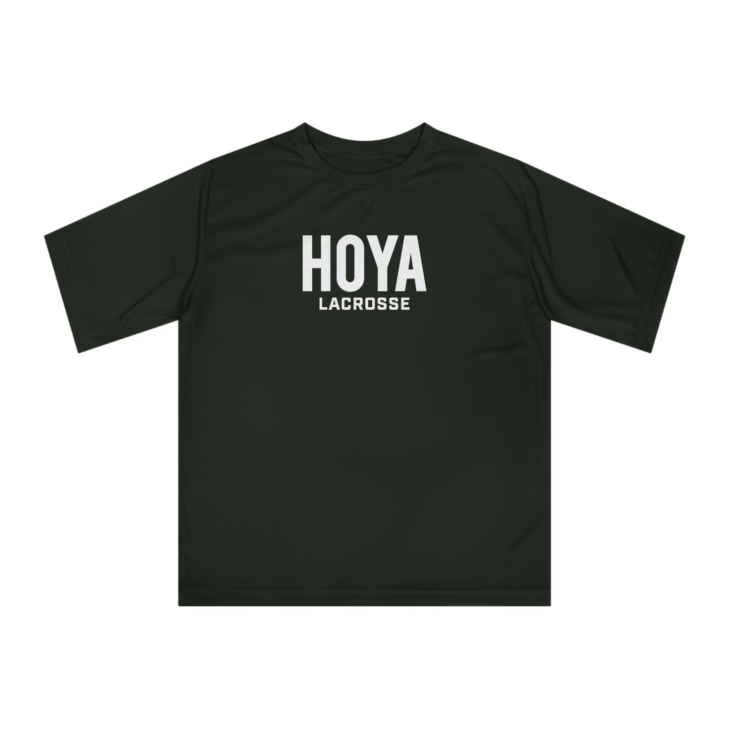 Adult Hoyas Lacrosse Zone Performance T-shirt