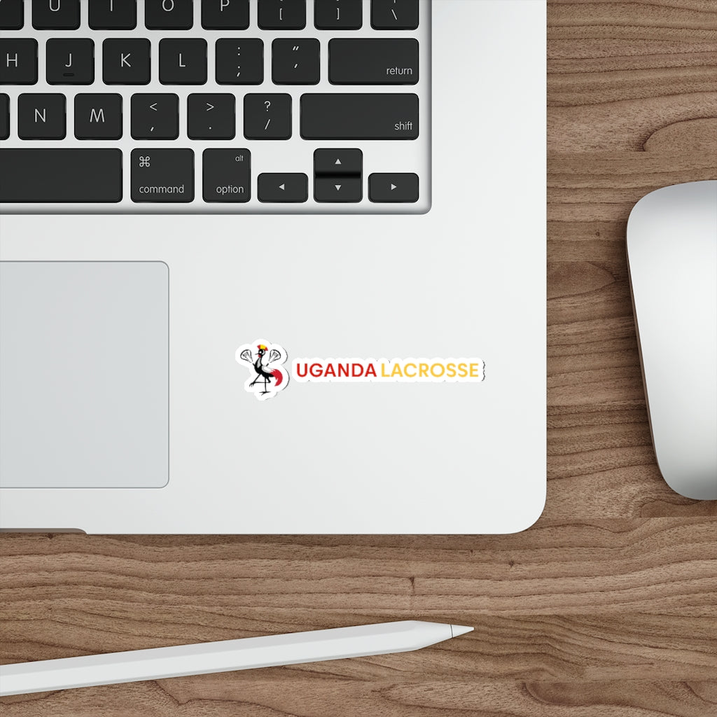 Uganda Lacrosse Die-Cut Sticker