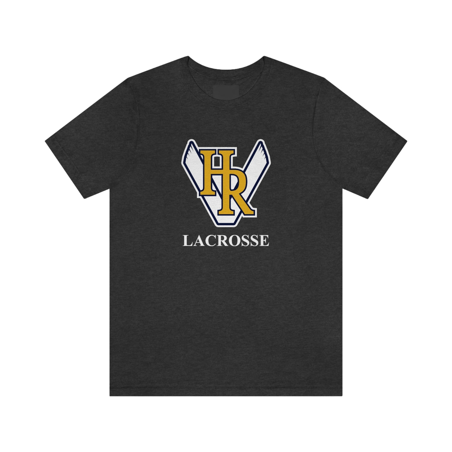 Adult HRV Lacrosse Bella + Canvas Short Sleeve Cotton Tee