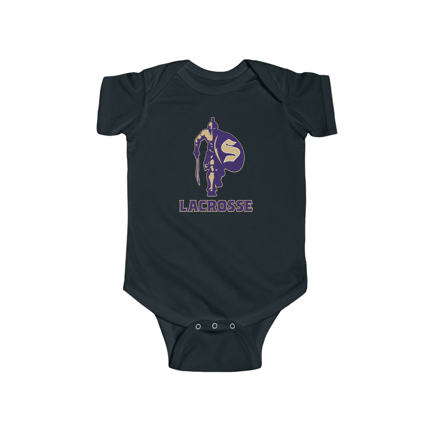 Infant Sumner Spartans Lacrosse Rabbit Skins Onesie