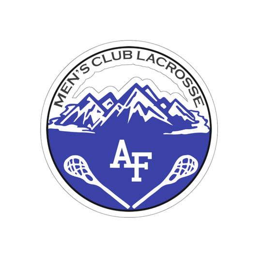 AF Club Lacrosse Die-Cut Sticker