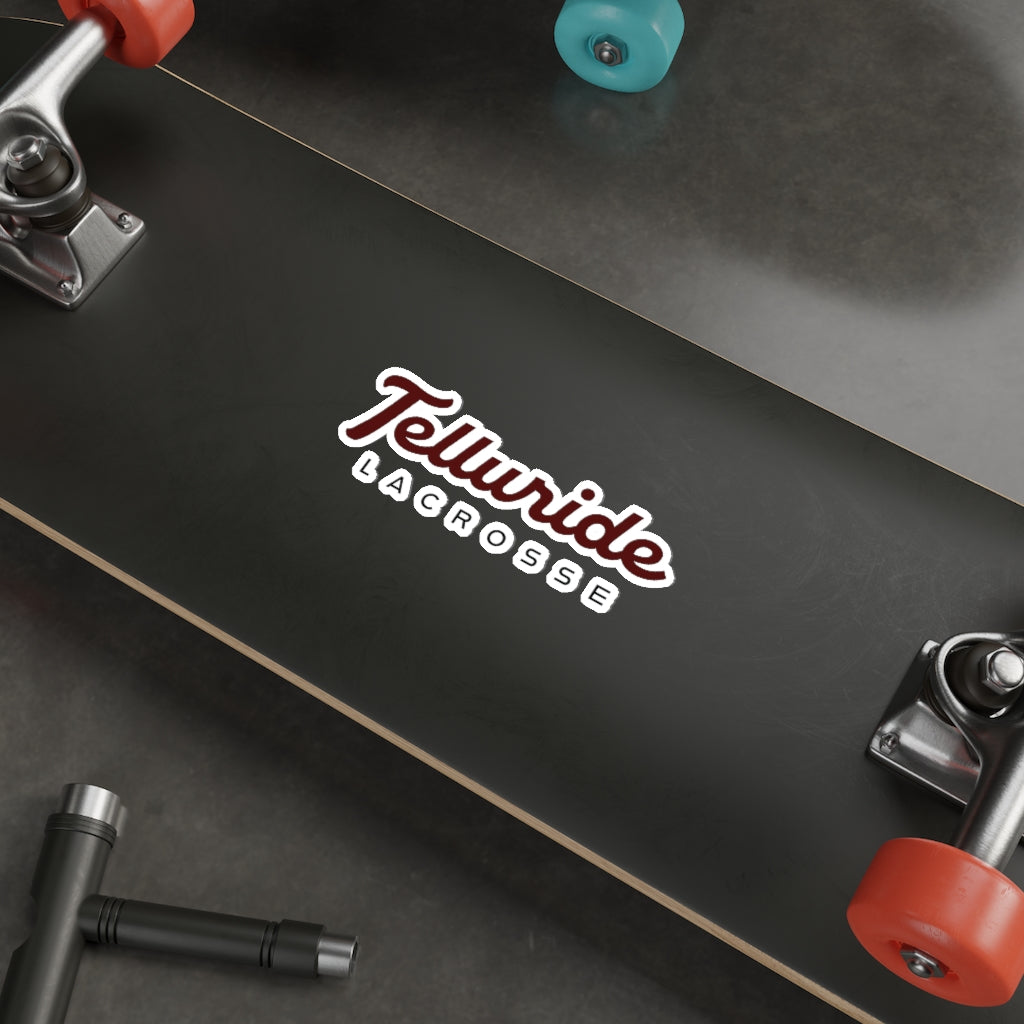 Telluride Lacrosse Die-Cut Sticker