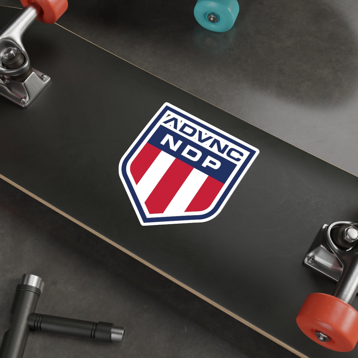 ADVNC Lacrosse Die-Cut Stickers
