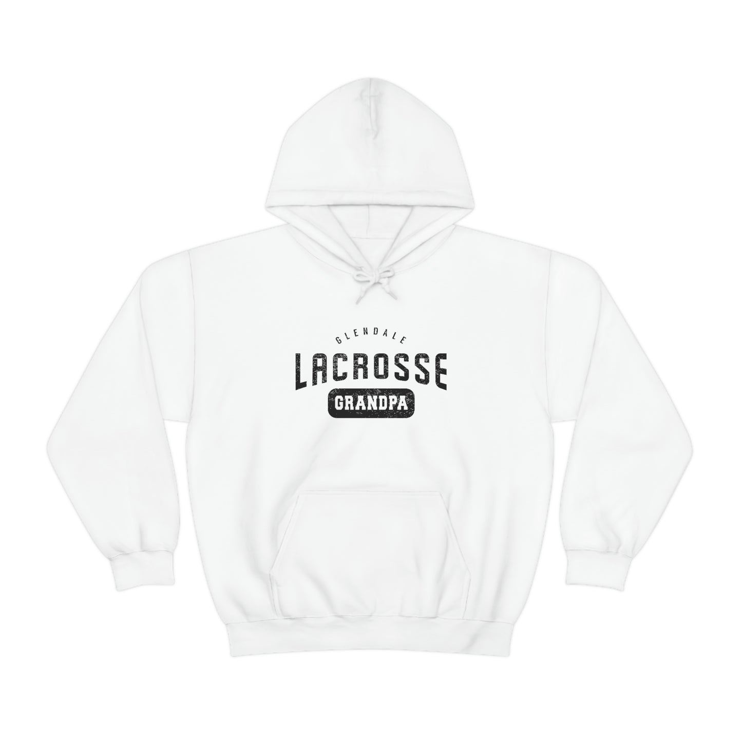 Adult Glendale HS Lacrosse Gildan Heavy Blend™ Hooded Sweatshirt - Grandpa