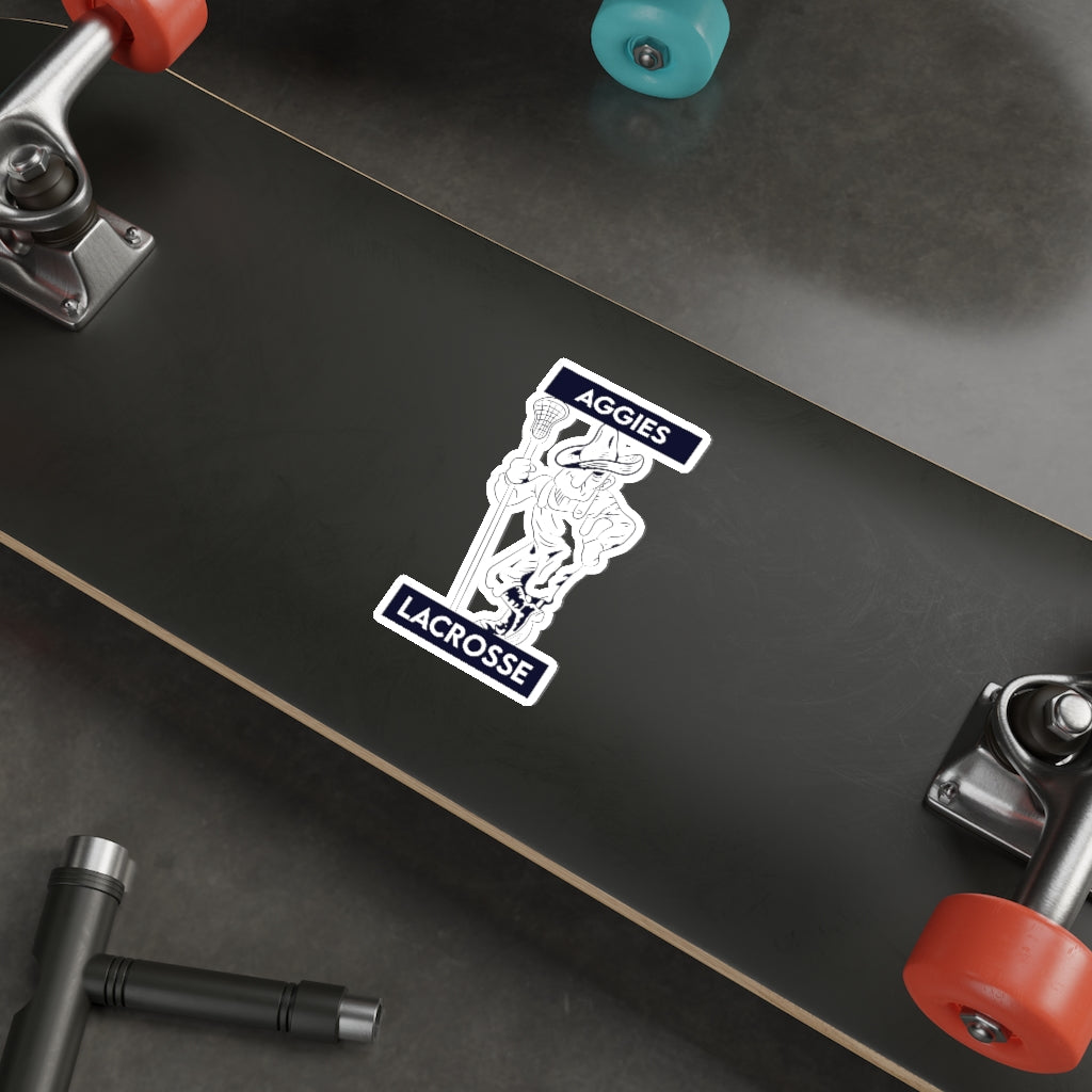 Aggies Lacrosse Die-Cut Sticker
