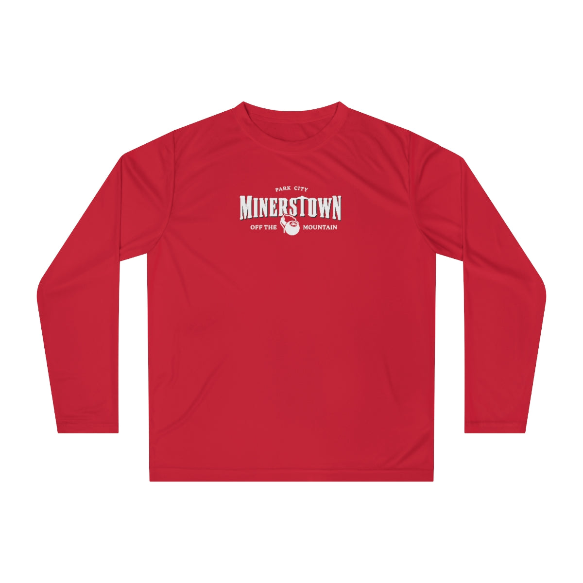 Adult Minerstown Team 365 Performance Long Sleeve Shirt
