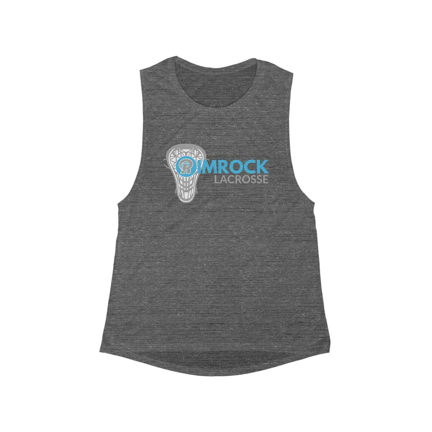 Women's Rimrock Lacrosse Bella + Canvas Flowy Scoop Muscle Tank