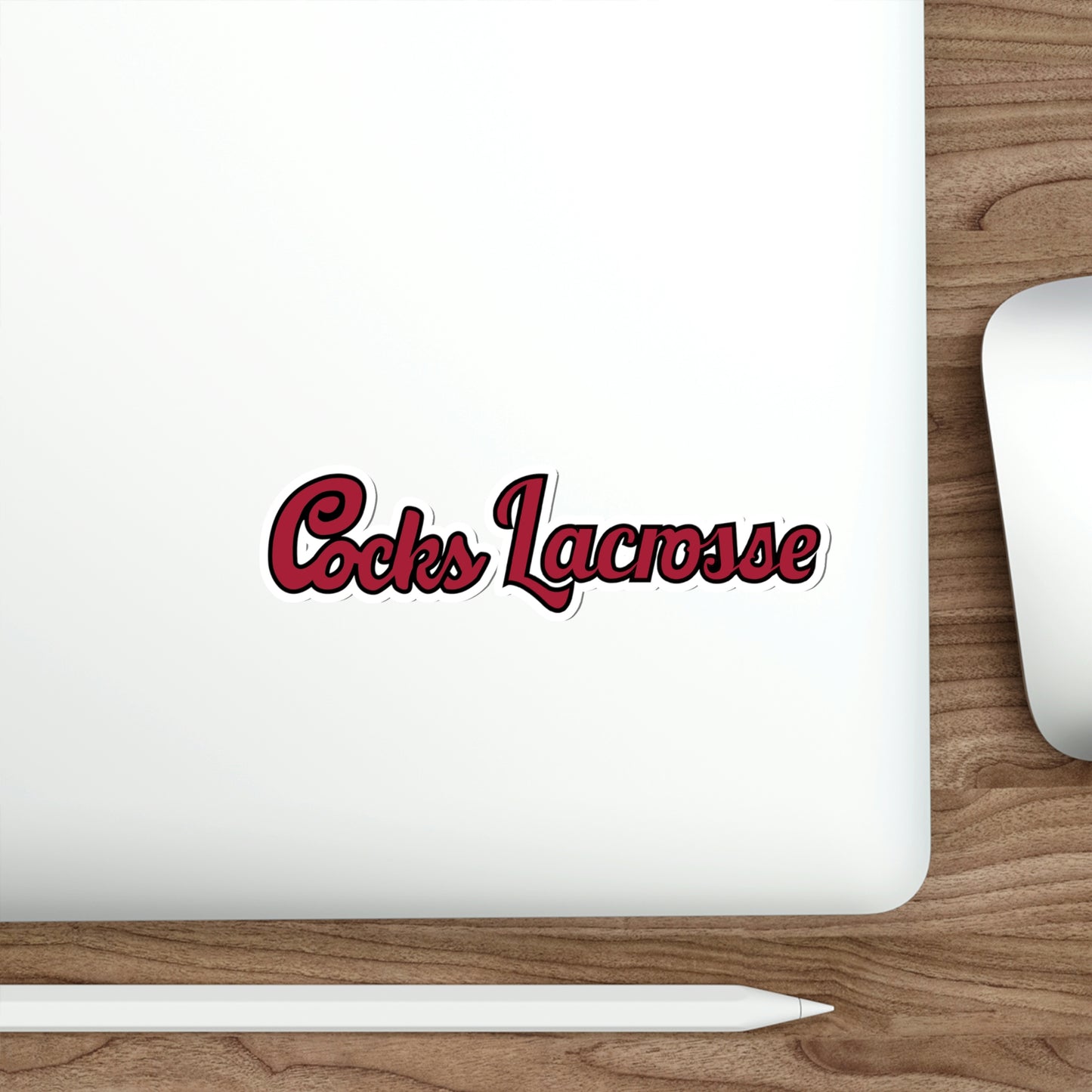 Gamecocks Lacrosse Die-Cut Stickers