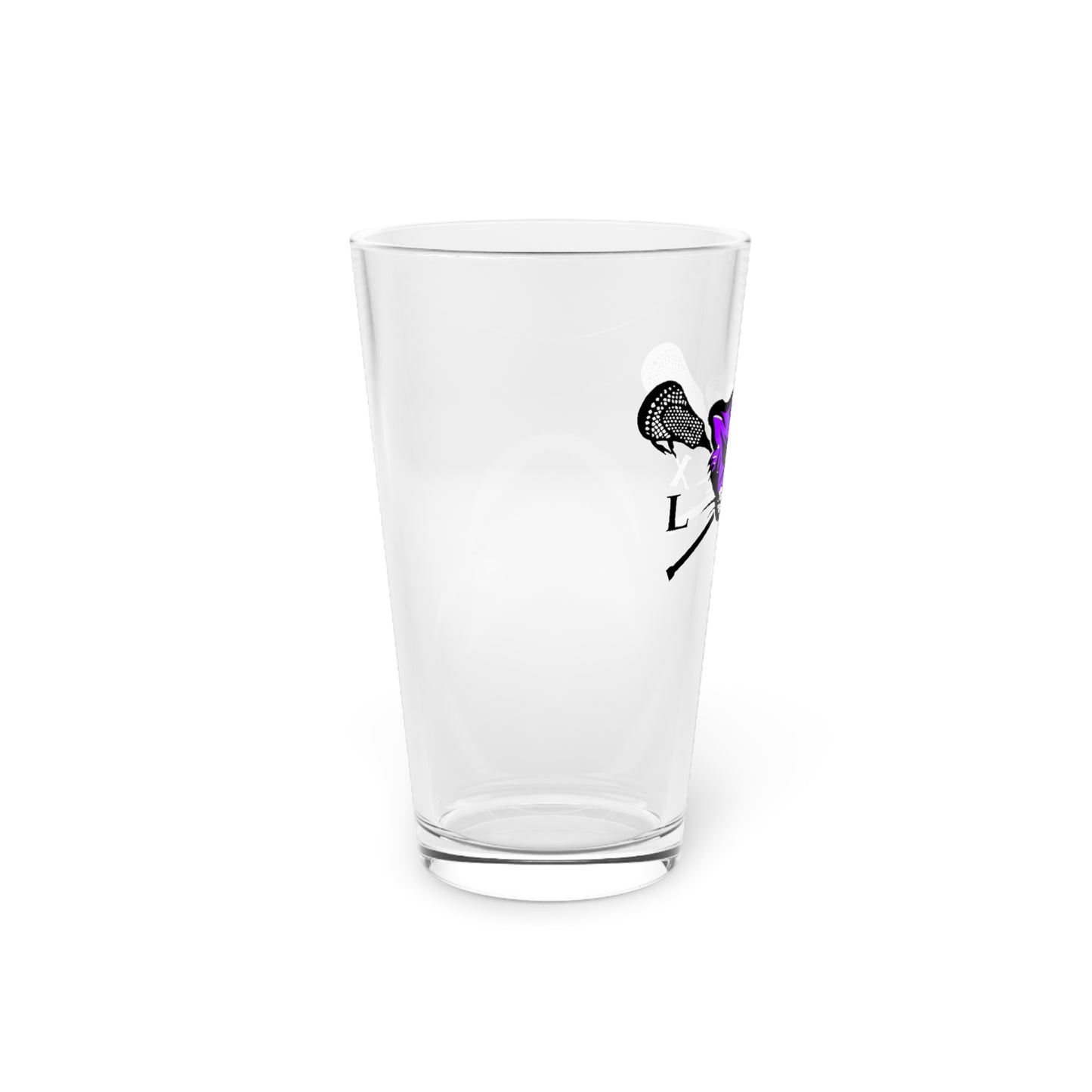 LaxCats Pint Glass